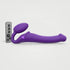 Vibrating Strap-on Remote Controlled 3 Motors  Color Purple